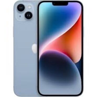 Apple iPhone: IPhone 14, Б/у, 128 ГБ, Sierra Blue, Защитное стекло, Чехол, 89 %