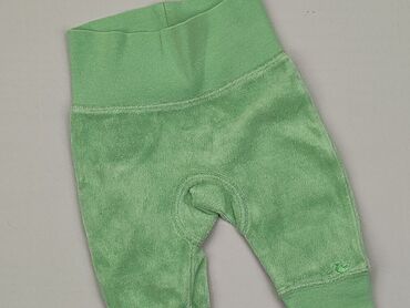 zielone legginsy dzieciece: Sweatpants, Newborn baby, condition - Very good