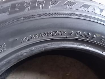 black ice: Шины 205 / 65 / R 15, Зима, Б/у, Комплект, Легковые, Япония, Bridgestone — 2