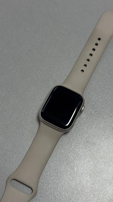 apple watch 6женские: Apple Watch Series 9, 41 мм, Starlight (бежевый), АКБ 100% Продаю — 2