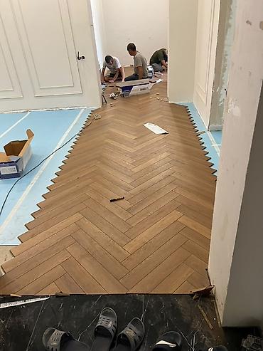 пыластик: Укладка напольных покрытий «ёлочкой» и классическими схемами - — 1