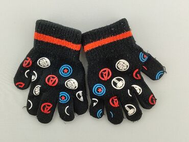 czapka alpaka czarna: Gloves, 12 cm, condition - Good