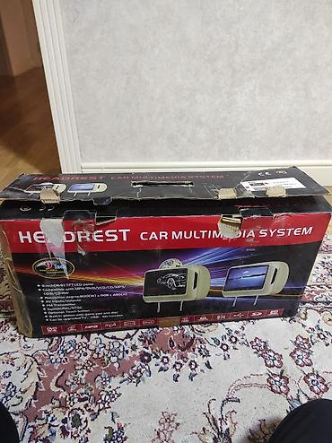 displey: Avtomobil üçün başlıq ekranlı multimedia sistemi (Headrest Car — 3