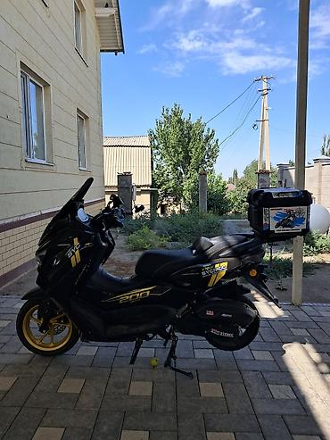 картинг электро: Скутер SYCMC 200 (SYC-48CC обозначение модели на пластике), черный с — 2