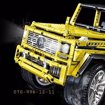 maşın oyuncaqları: Gelandewagen Lego Konstruktor "Pultlu, matorlu Oyuncaq Maşın " 🚙 — 4