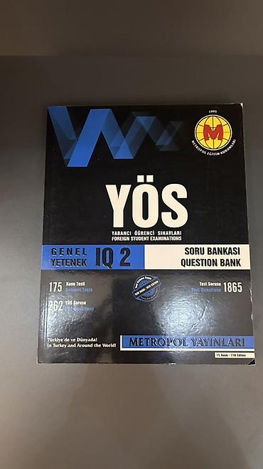 ucuz whey protein: YÖS hazırlığı üçün orjinal test və sual bankı kitabları dəsti — 3