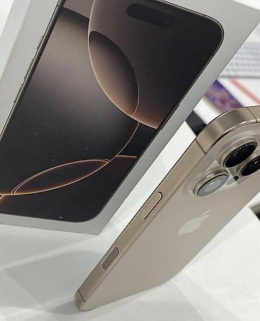 iphone telefonu: IPhone 16 Pro, 256 GB, White Titanium, Zəmanət, Simsiz şarj, Face ID — 5