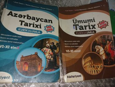 anar i̇sayev: Azərbaycan və Ümumi Tarix kitabları, VI-XI sinifləri üçün nəzərdə