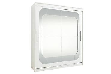 Шифоньеры, шкафы для одежды: Шкаф -купе для одежды 2Д 19 Инфинити, Ясень Анкор светлый, СВ Мебель — 2