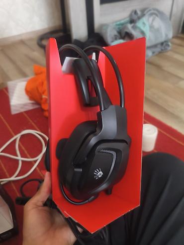xbox бу: Проводные гарнитуры, A4Tech, Б/у, цвет - Черный — 3