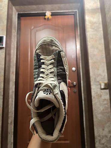 блейзеры найк: Мужские кроссовки, 42, Nike, Б/у, цвет - Серый — 4