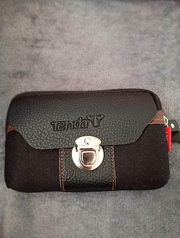 Putni koferi i torbe: Set torbi i tašni – više modela - Elegantna crna tašnica sa metalnim — 8