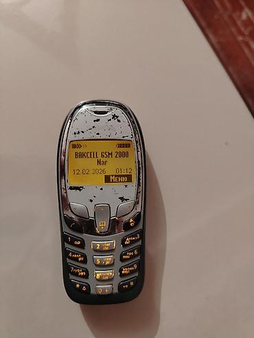 nar cin: Klassik düyməli mobil telefon Siemens A55 - Şəbəkə: BAKCELL GSM 2000 — 1