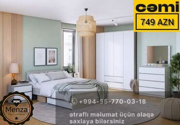 2 təknəfərlik çarpayı, 2 tumba, Rusiya, Yeni