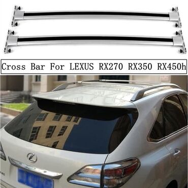 Багажники на крышу и фаркопы: Поперечные рейлинги LEXUS RX 350 RX 450H 5 год в оригинале 15000 сом