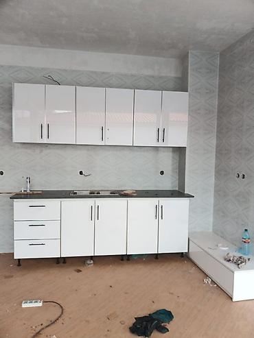 Sifarişlə mətbəx mebeli: Sifarişlə mətbəx dəsti, Özü çəkən petlələr, MDF, Kredit yoxdur — 21