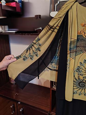 ev paltari: Qadın paltarı – ikiqat dizayn, asimmetrik üst hissə - Rənglər — 2