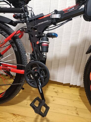 İdman velosipedləri: İşlənmiş Dağ velosipedi Anmier, 29", sürətlərin sayı: 21, Ünvandan götürmə — 17