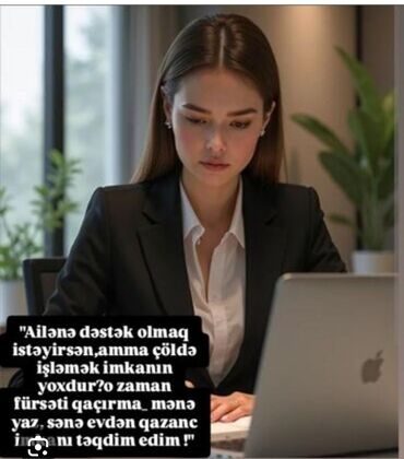 otel isleri: Ailəyə dəstək olmaq istəyənlər üçün əla fürsət. Evdən çıxmadan və