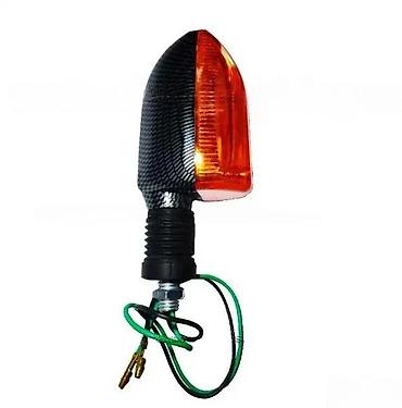pdr lampa: Motorcycle žmigavac – univerzalni, sa karbon-look kućištem - Tip — 1