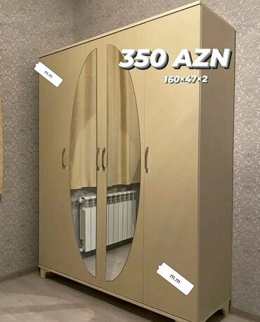Dolablar: Yeni, Açılan, 3 qapılı Düz dolab, Şifonyer, Azərbaycan — 12