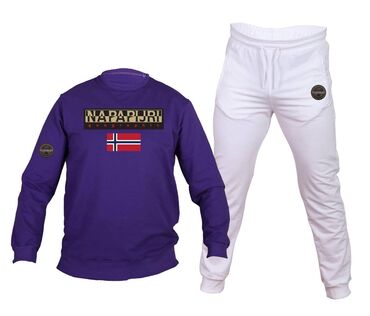 Trenerke: Komplet, L (EU 52), Lacoste, bоја - Ljubičasta, Pamuk — 18