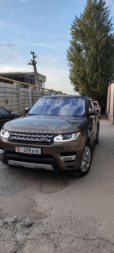 капот на солярис: Land Rover Range Rover Sport: 2013 г., 3 л, Автомат, Дизель, Внедорожник — 1
