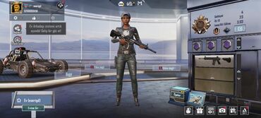 pubg mobile barmaqliq: Pubg Mobile hesabı, daxilində nadir geyimlər, silah dəriləri və