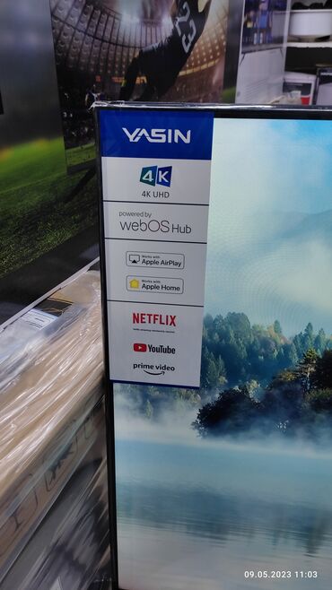 Телевизоры: Телевизор Yasin 50 UD71 webos magic пульт smart Android Yasin — 14