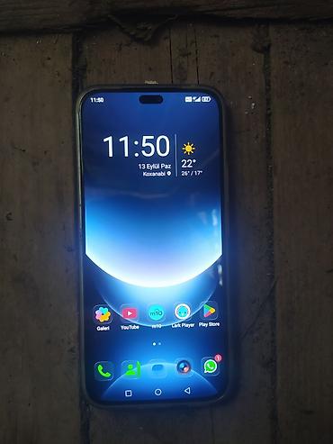 Honor X8c, 128 GB, rəng - Ağ, Barmaq izi, İki sim kartlı, Face ID
