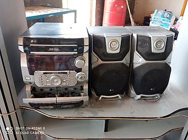 Музыкальные центры: ENDİRİM EDECEM ! LG musiqi mərkəzi və 2 ədəd akustik kolonka dəsti — 1