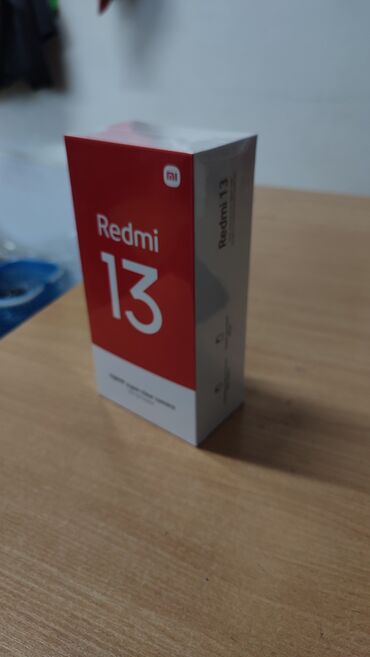 Redmi: Redmi, Redmi 13, Новый, 256 ГБ, цвет - Красный, 2 SIM