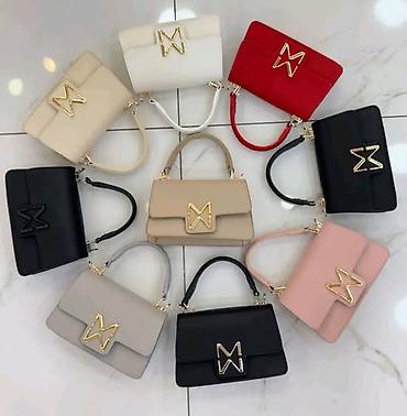 xiaomi kragujevac: Elegantne ženske torbe sa metalnim “M” logom - Model: struktuisana — 1
