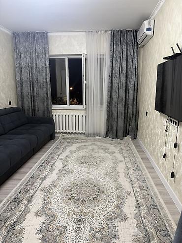 rent: Сдаю квартиру
12 мкр 
Возле церкви
2 х комнатная квартира с ремонтом — 5