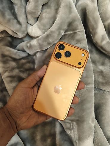 iphone tovuz: IPhone 17 Pro Max, 512 GB, Qızılı — 1