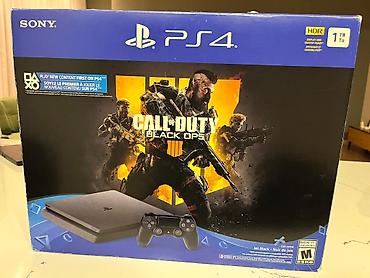 second son: PlayStation 4 Slim 500GB, ve 8+ oyun ile account elave olunur — 1