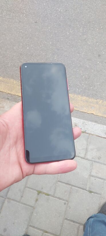 3 sim kartlı telefonlar: Samsung Galaxy A11, 32 GB, rəng - Qırmızı, Sensor, Barmaq izi, İki sim kartlı