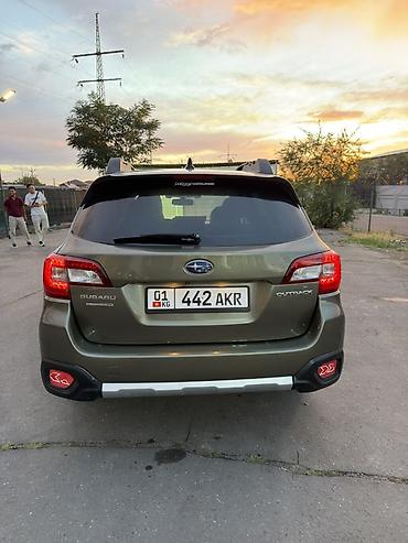 emir: Subaru Outback: 2015 г., 2.5 л, Автомат, Бензин, Универсал — 2