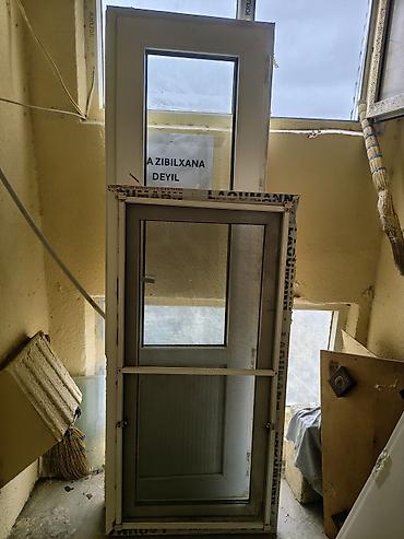 balta: PVC balkon qapısı və pəncərə dəsti 3 eded dəst mövcuddur(yani 3 — 1
