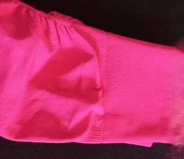 Helanke, biciklistički šortsevi: Ženske sportske helanke – hot pink - Visok struk sa širokim — 20