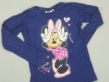 Bluzki: Bluzka, Disney, 5-6 lat, 110-116 cm, stan - Bardzo dobry