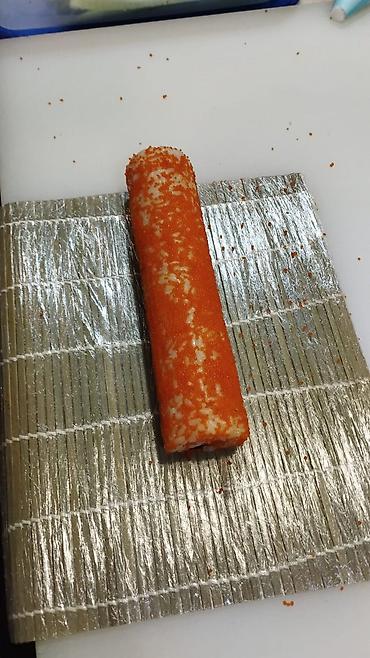 Икра другой рыбы: Тобико имитированная GREEN FISH — профессиональная начинка и украшение — 3