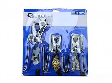 Setovi ručnog alata: Set klješta za perforiranje i ugradnju ringlica/drukera - Komplet — 6