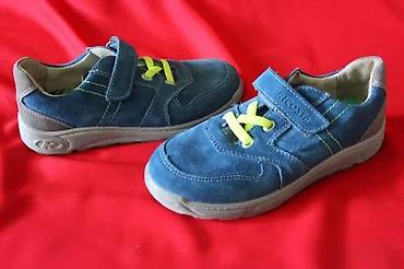 Patike: MUŠKE PLAVE DEČIJE PATIKE, KOŽA, BROJ 32 EU | Kvalitetne nove muške — 13