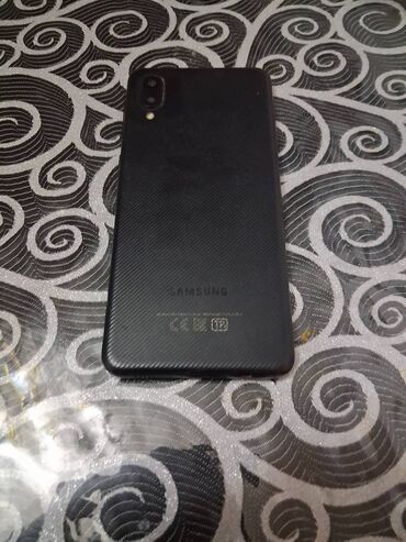 Samsung Galaxy A02, 32 ГБ, цвет - Черный, Две SIM карты