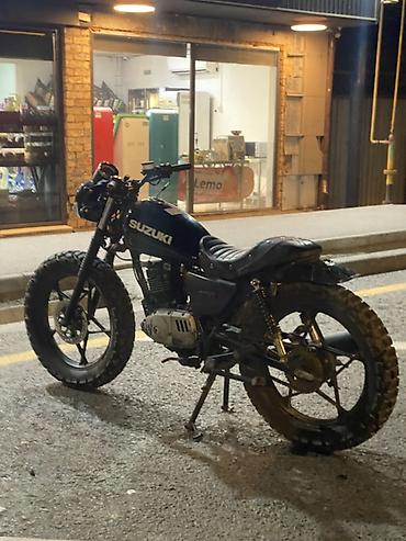 мотоцикл буу: Классический мотоцикл Suzuki, 125 куб. см, Бензин, Взрослый, Б/у — 4