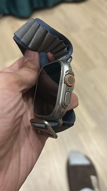 Smart saatlar: Apple Watch Ultra 49 mm. Iclouda dushub. Original kabelde var — 2