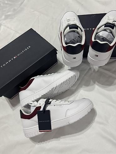 tommy helfiger: Мужские кроссовки, 42, Tommy Hilfiger, Новый, цвет - Белый, Самовывоз — 1