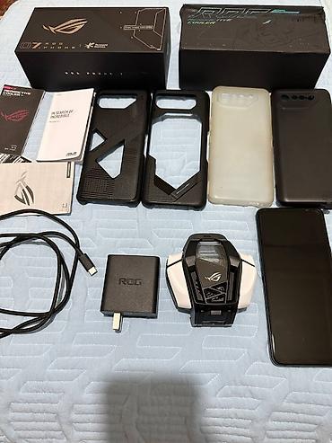 Asus: Asus ROG Phone 7, Б/у, 256 ГБ, цвет - Черный, 2 SIM — 12