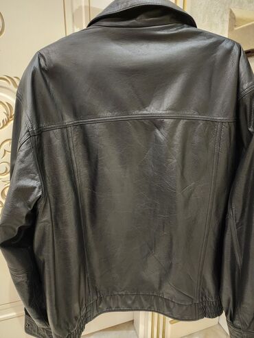 kişi üçün ağ qış gödəkçələr: Kurtka, Dəri, Payız, 8XL